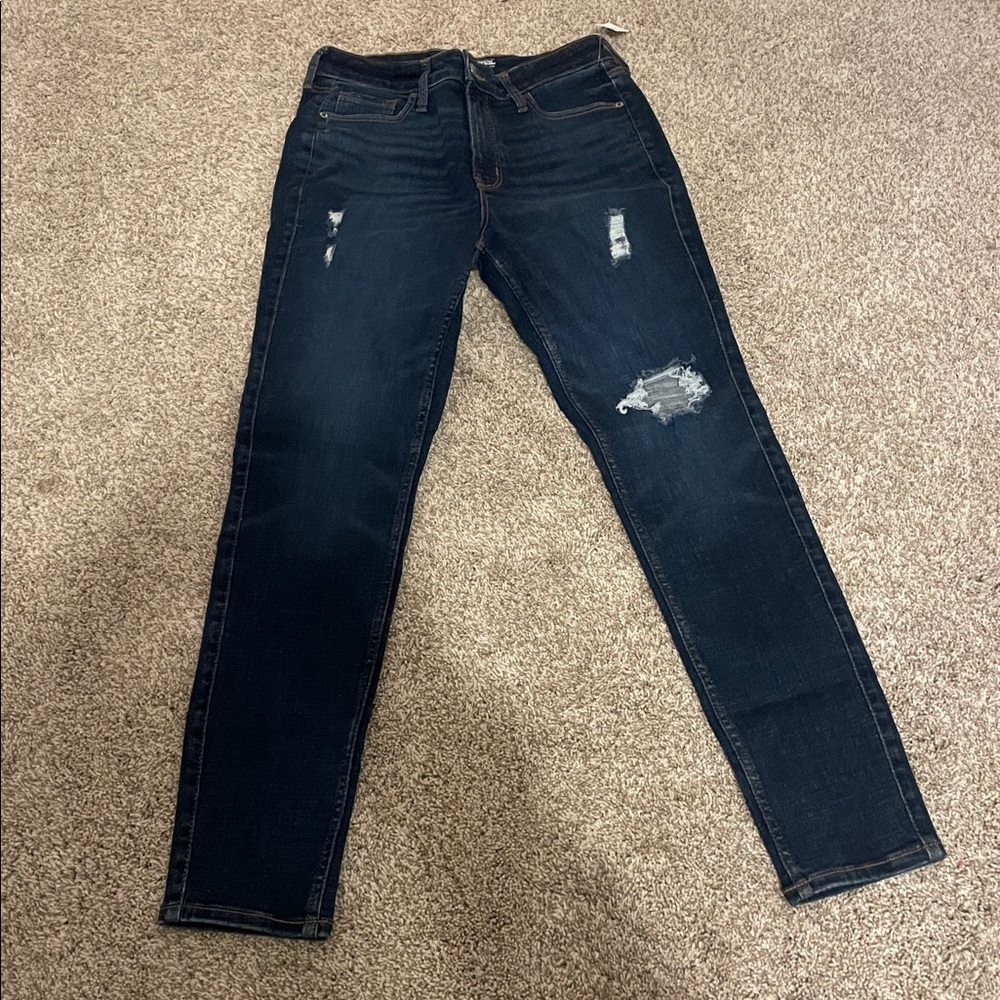 Old Navy Dark Blue Rockstar Jeans